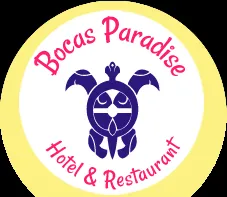 logo del hotel bocas paradise en bocas del toro