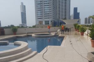 limpieza de pisos de área social