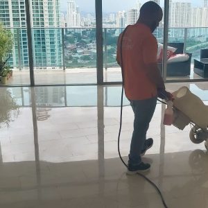 pulido de pisos de mármol