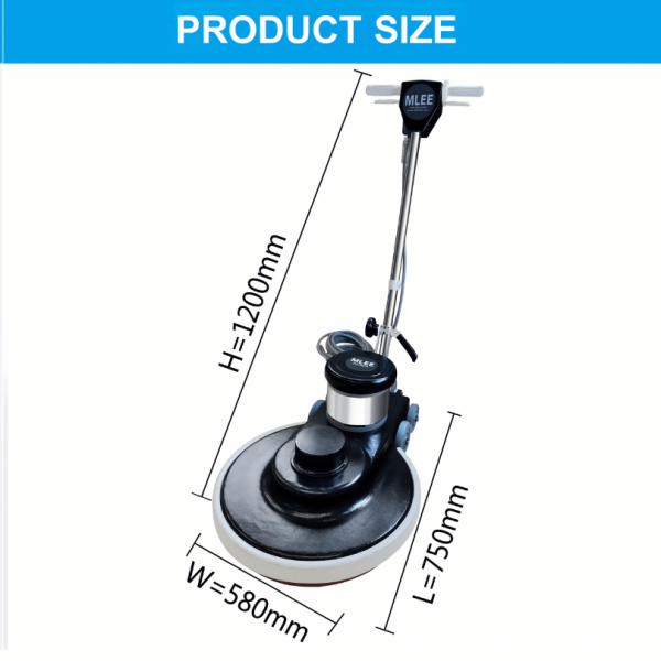 PULIDORA DE PISOS ALTA VELOCIDAD MLEE1600DF