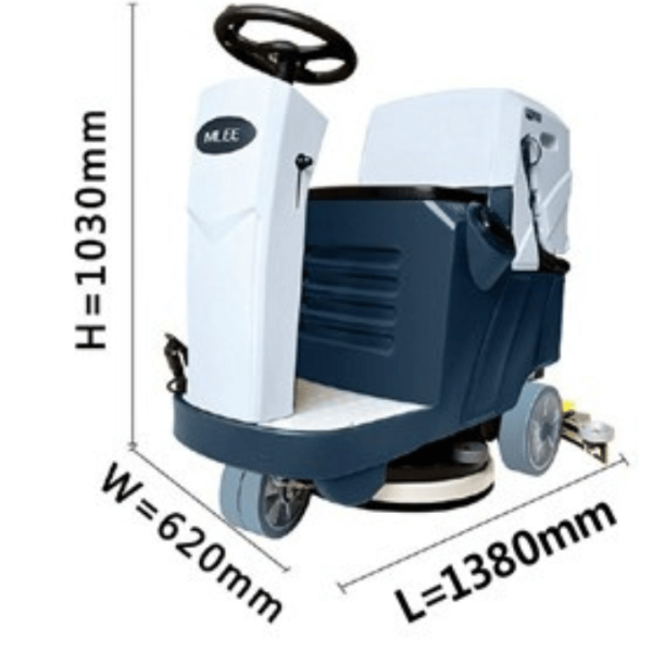 FREGADORA DE PISO HOMBRE A BORDO MLEE740