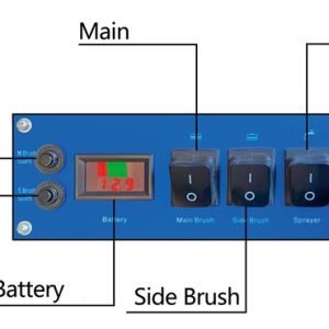 barredora de piso control 