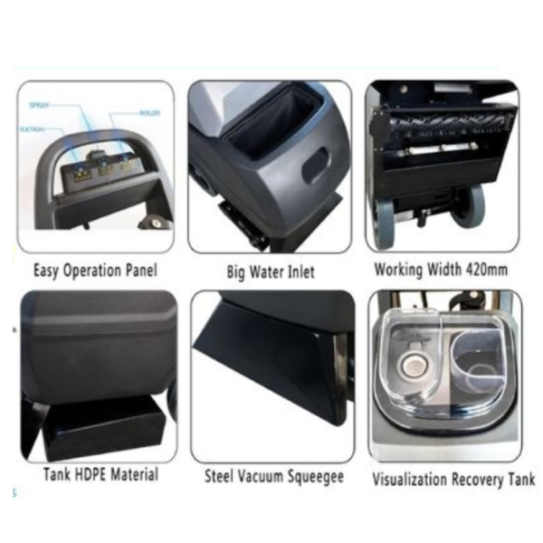 Maquina de limpieza de alfombras - Image 2