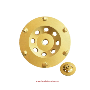 Copa de Desbaste PCD de 6 Segmentos 5"